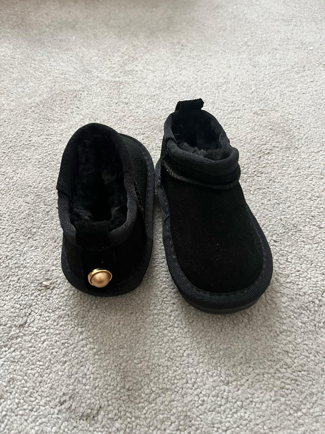 Black Suede Snugg Boots
