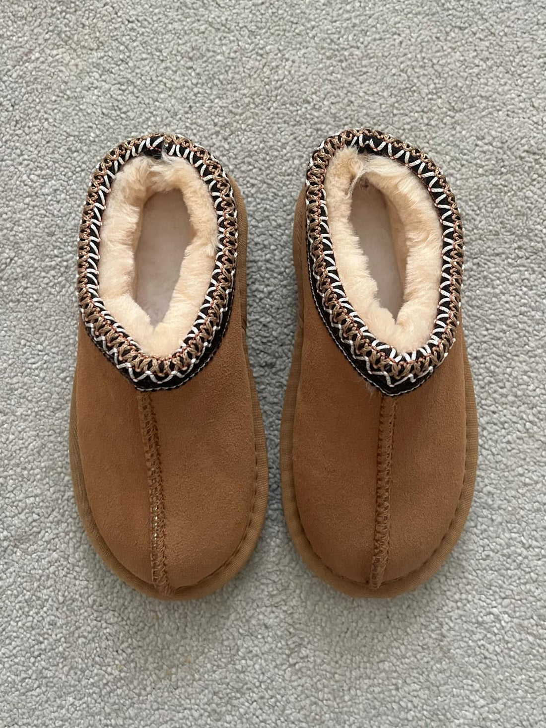 Chesnut & Brown Tazzy Faux Fur Lined Shoes