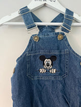 Mickey Mouse Denim Overalls
